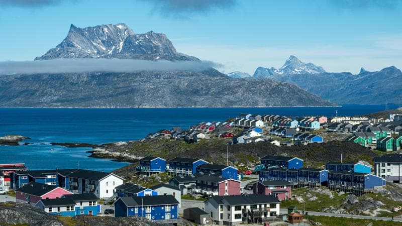 Nuuk, capitale della Groenlandia, è territorio danese: ha 20 mila abitanti (Eckart Mayer Photography/getty images)
