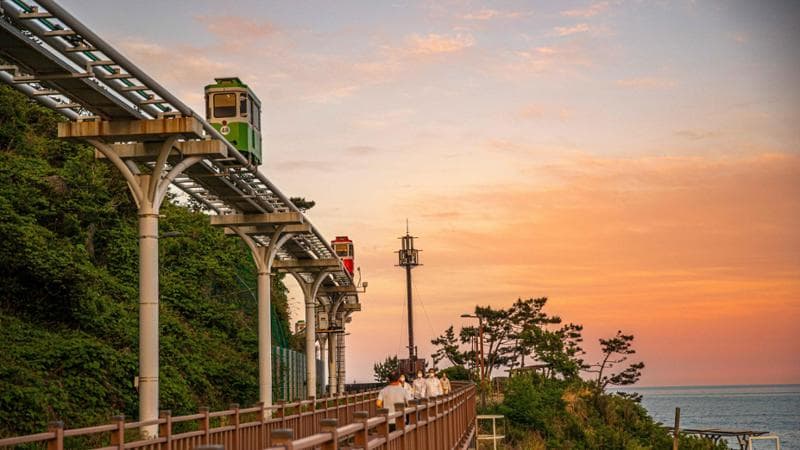 Busan. Blue Line Park ⓒ Korea Tourism Organization - Design Geulggol