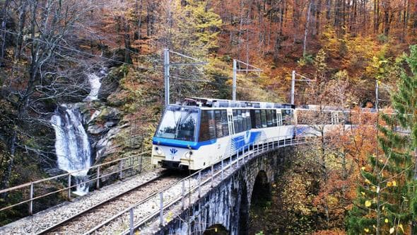 Treno del Foliage: dal 10 ottobre torna il percorso autunnale tra Italia e Svizzera