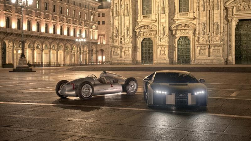 L’Audi Nuvolari debutta in Italia: dalla leggenda di Tazio al futuro della casa dei quattro anelli