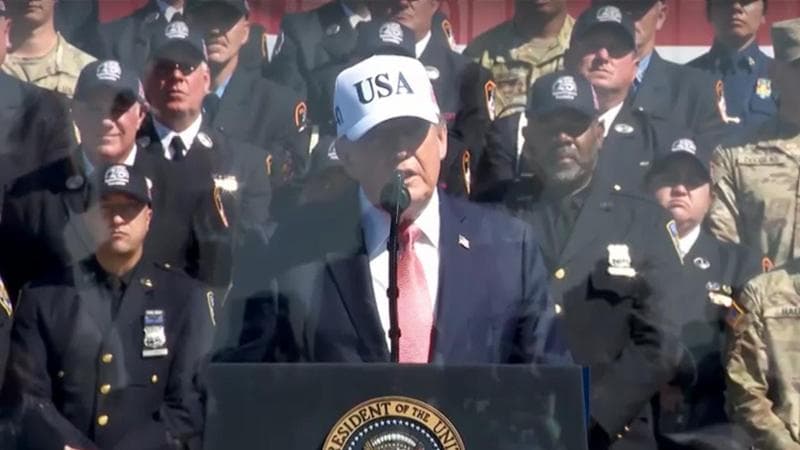 11 settembre, le versioni di Trump