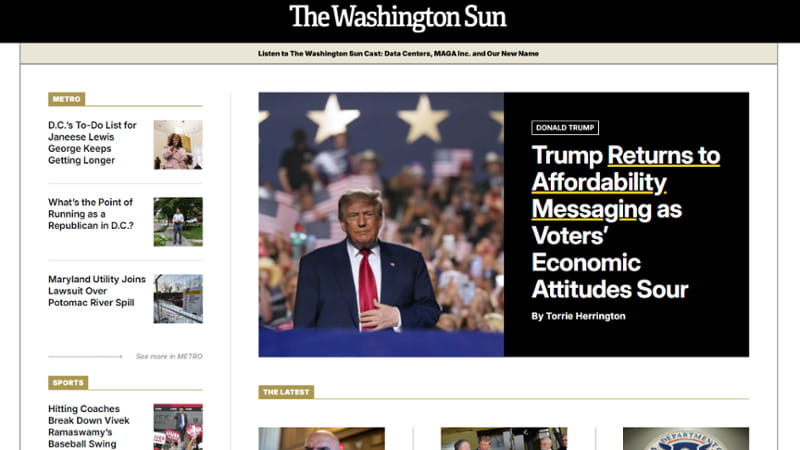 Anteprima: Dal Washington Post al Washington Sun: il nuovo giornale dei licenziati da Bezos