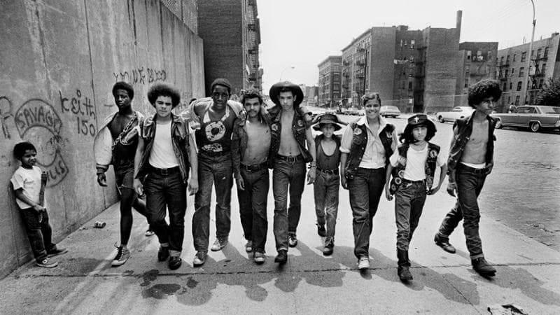 La gang newyorchese dei Savage Skulls (1972). © JP Laffont/Sygma/Corbis