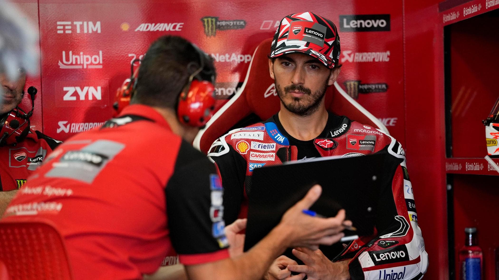 Bagnaia, crisi senza fine: “Non ci capisco più niente, è tutto molto strano”. A Misano è 19°