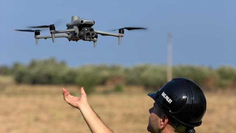 Droni Enav in Calabria, quasi 5000 voli per il monitoraggio antincendio