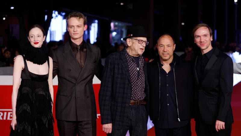 Alla Festa di Roma nell'ottobre scorso con il cast del film Good boy