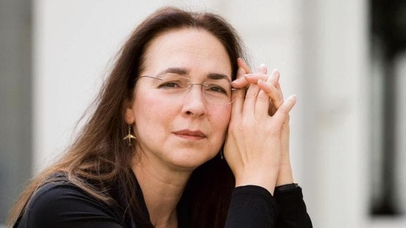 La scrittrice americana Lorrie Moore (credit John Foley/Opale)