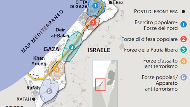 Anteprima: Milizie armate da Israele contro brigate di Hamas. La Striscia è un far west