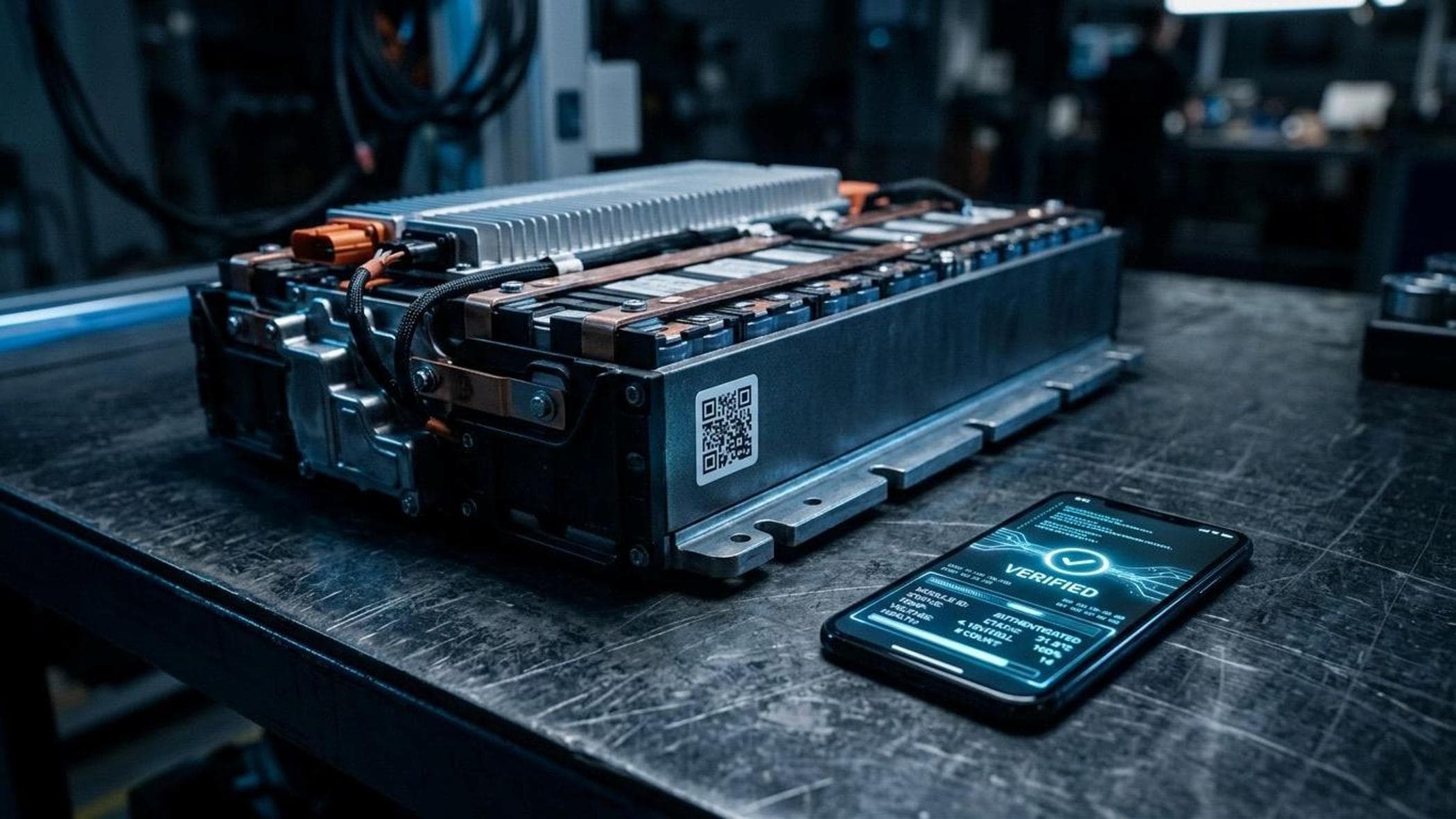 Auto elettriche usate, lo stato di salute della batteria adesso si controlla con il QR code