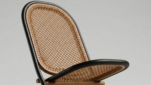 Kaminsessel di Gebrüder Thonet