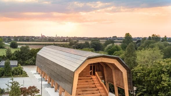 Il pavilion di Pedrali diventa permanente. Lo racconta Michele De Lucchi