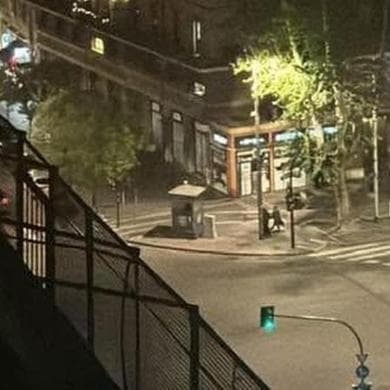 Il tratto di via della Giuliana, nel quartiere Prati di Roma, dove sparava il cecchino