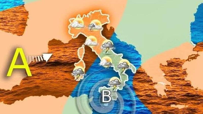 Copertina: Previsioni meteo, nel weekend migliora al Nord, residua instabilità al Sud