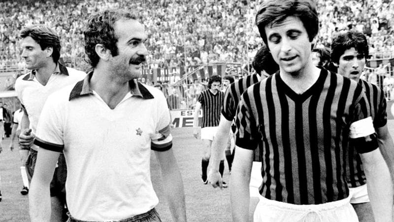 Rivera: “Non capivamo quella alternanza. Con Mazzola eravamo rivali ma amici”