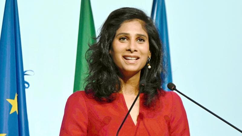 Gopinath: “L’IA è un rischio. Usa e Cina si accordino per garantire la sicurezza”