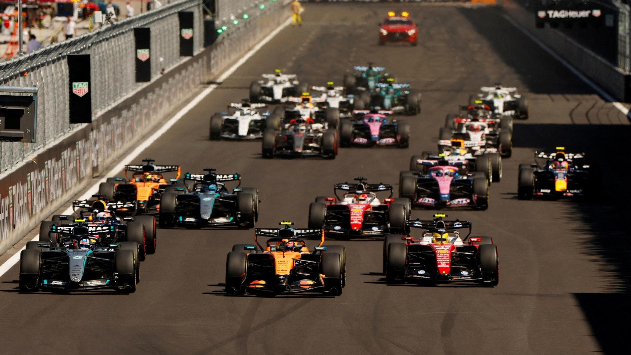 La F1 si rimpicciolisce: dal 2027 Gp più corti. Cambiano anche le regole sulle interruzioni