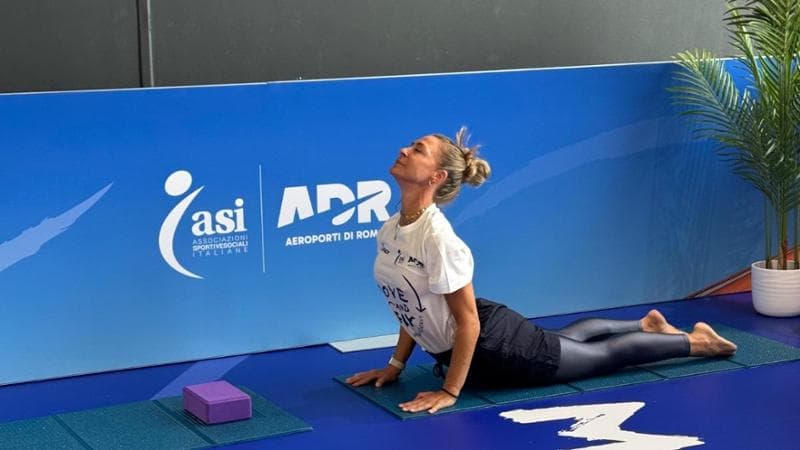 Move and Fly, giocare a golf o fare yoga prima di prendere l'aereo a Fiumicino1