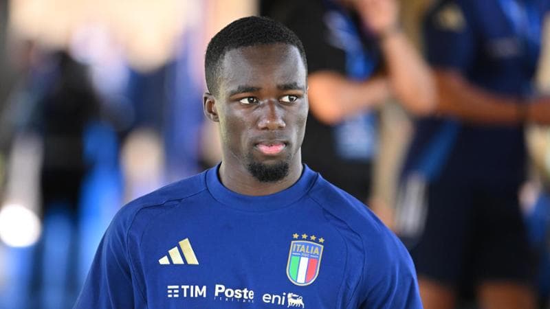 Michael Kayode in allenamento
