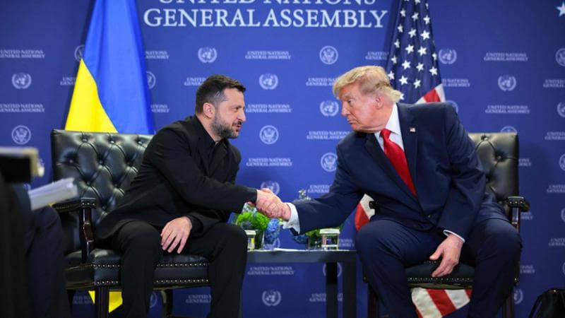 Assemblea generale Onu, Trump: “Io e Zelensky troveremo una soluzione per finire la guerra”