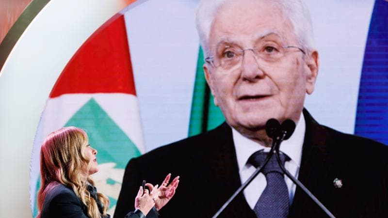 La presidente del Consiglio Giorgia Meloni