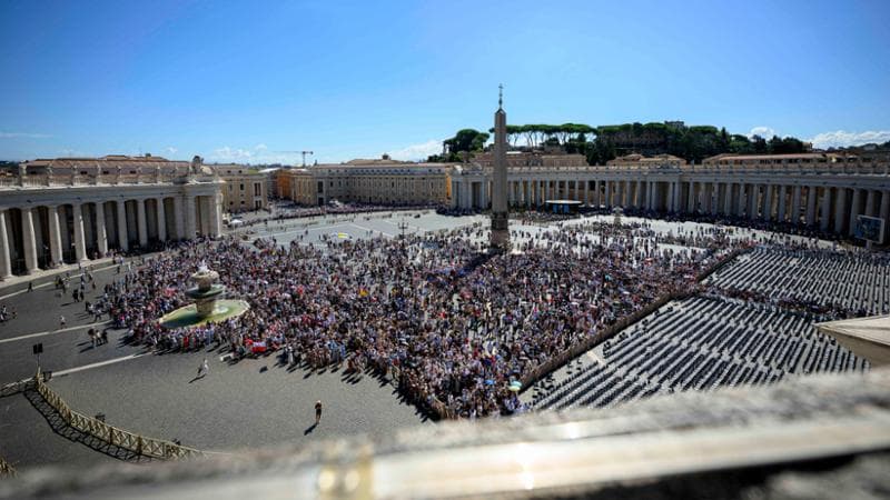 Città del Vaticano, una veduta di piazza San Pietro