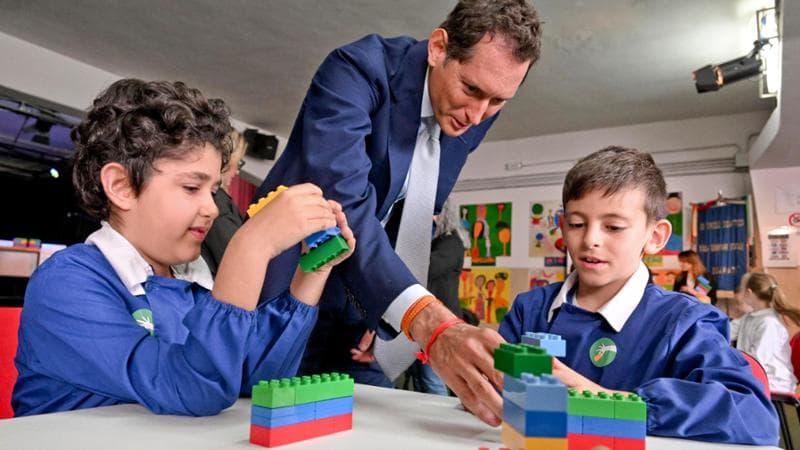 John Elkann alla “Sergio Marchionne”&nbsp; di Amatrice