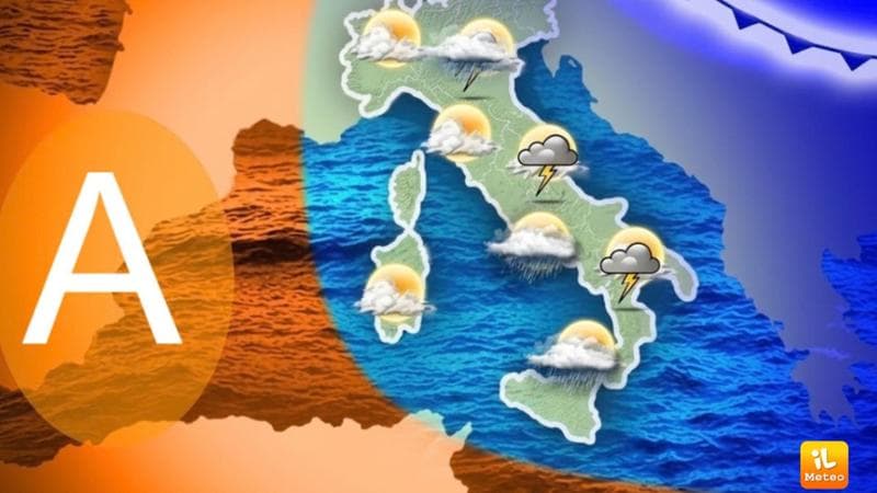 Previsioni meteo, rapido passaggio instabile tra giovedì sera e venerdì. Weekend soleggiato