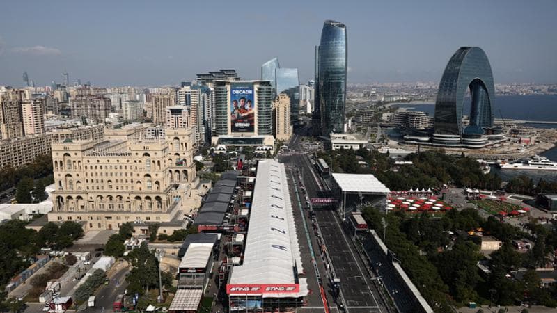 Il circuito di Baku