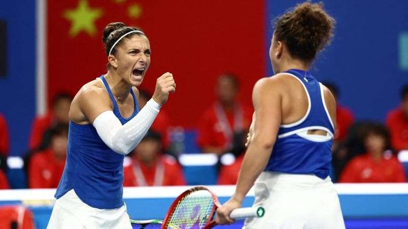BJK Cup, il doppio Errani-Paolini non tradisce: l'Italia rimonta la Cina e va in semifinale