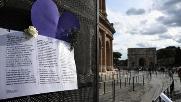 Cancelli chiusi fino a sabato. Giuli dai custodi dopo il lutto