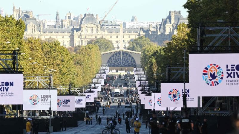 Il Papa a Parigi, oggi messa con 600mila fedeli a Place de la Concorde