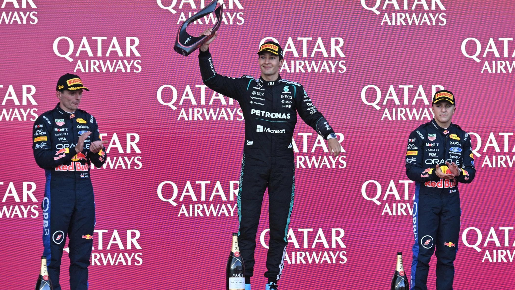 russell vince a baku davanti a verstappen antonelli da 16176 a 5176 ferrari gi249 dal podio da Repubblica.it russell vince a baku davanti a verstappen antonelli da 16176 a 5176 ferrari gi249 dal podio