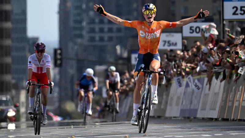 Elisa Longo Borghini bronzo al Mondiale di Montreal dopo una corsa splendida. Vince Vollering