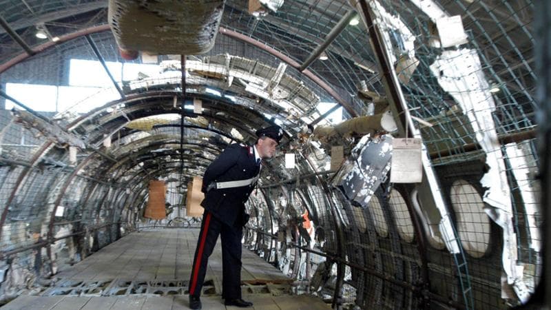 I resti del&nbsp;Dc-9 Itavia&nbsp;
