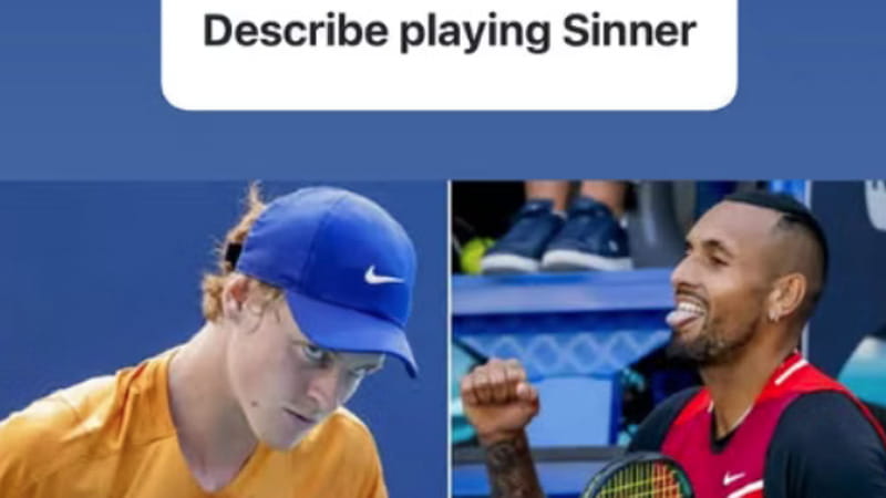 Kyrgios, l’ultima piroetta: dopo la squalifica per cocaina cambia idea su Sinner