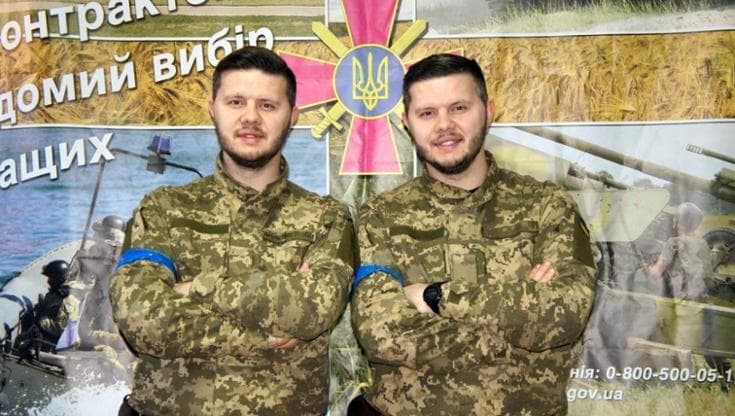 I viceministri ucraini gemelli Oleksii e Ihor Reva