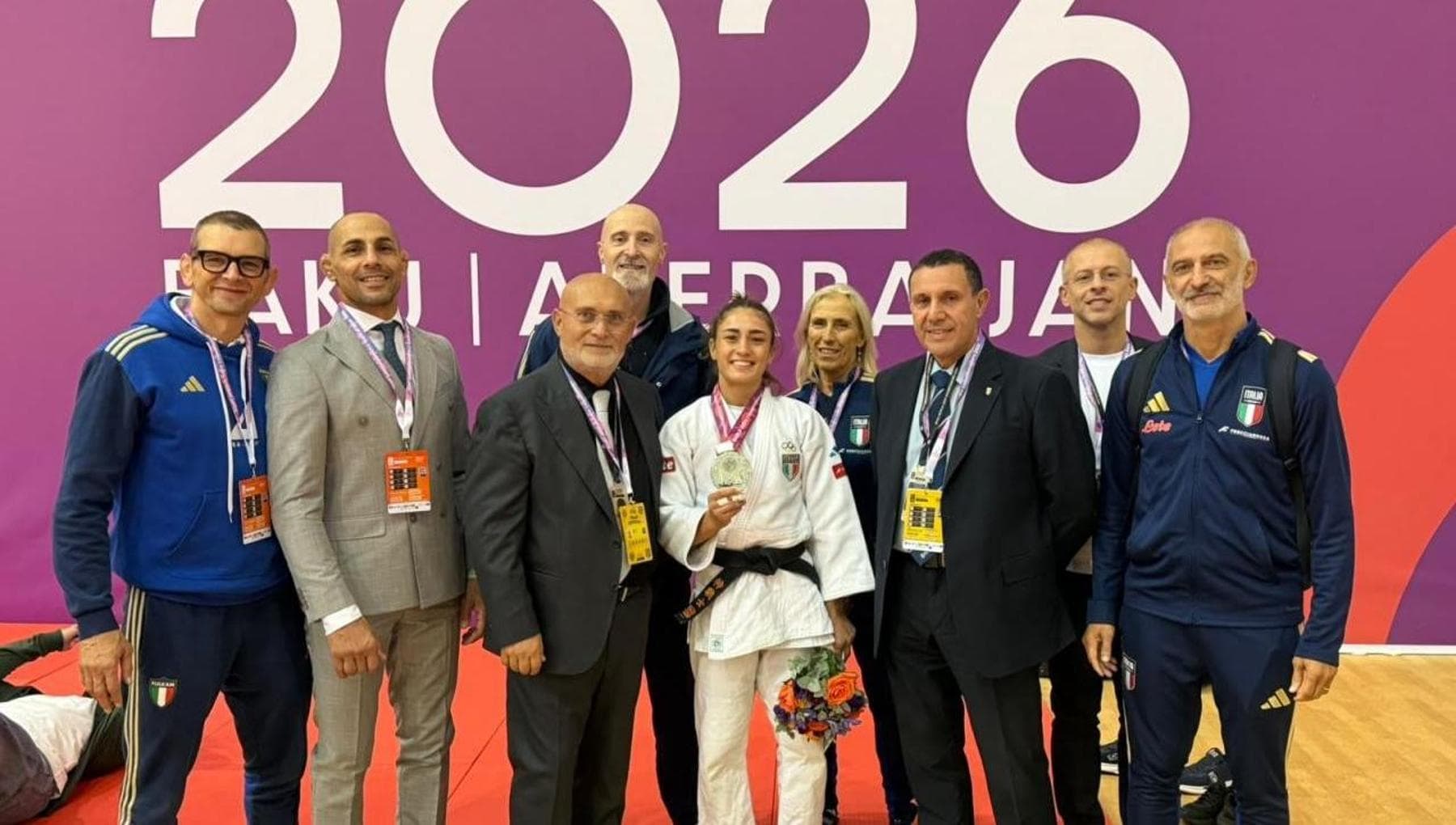 Assunta Scutto wins silver at Baku World Judo Championships