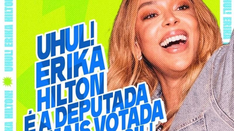 Brasile, la deputata transgender Erika Hilton è la donna più votata della storia alla Camera