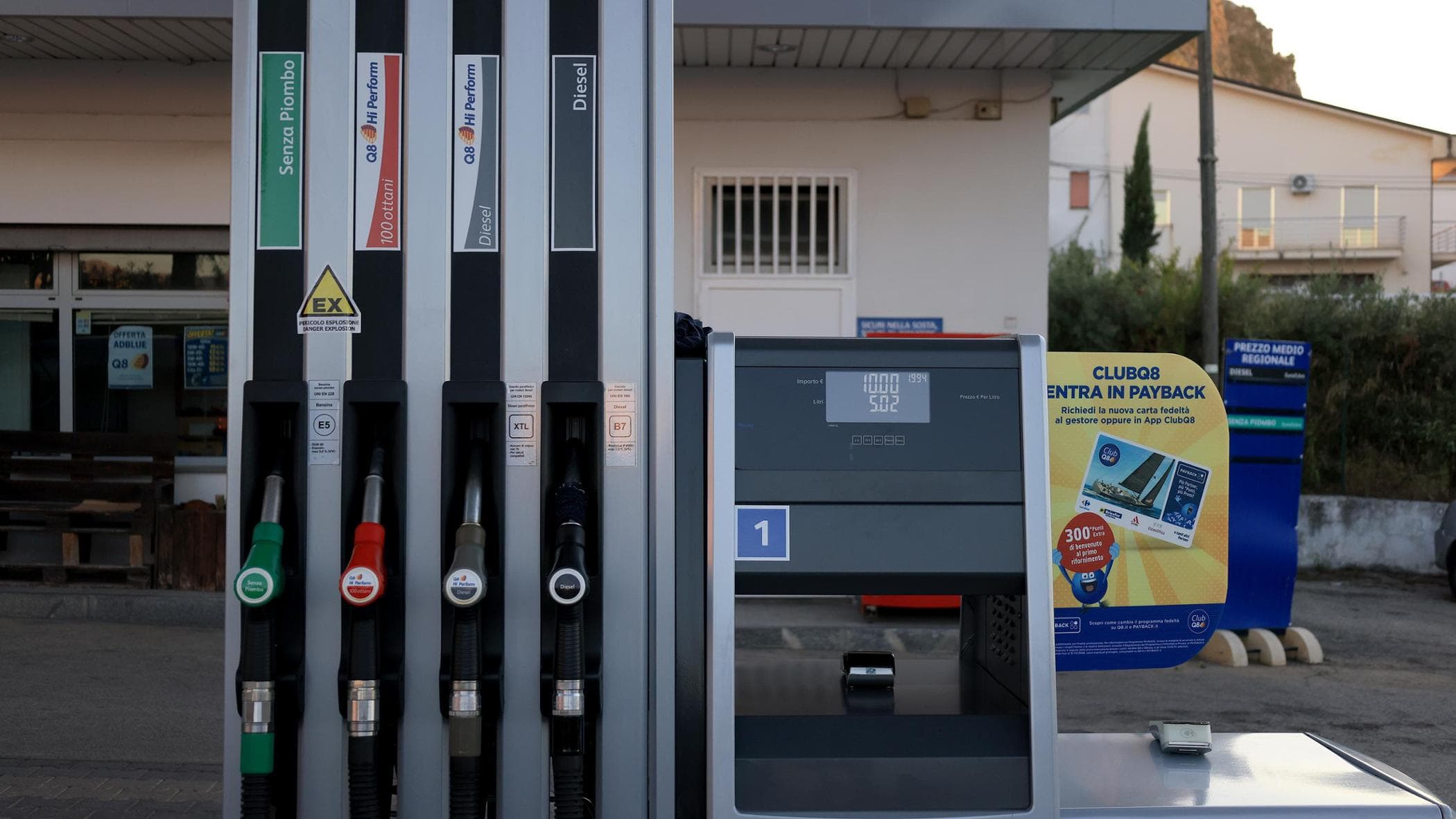 Photo: la Repubblica Eni lifts diesel price cap to 2.25 euros as mobile excise discount fails to trigger