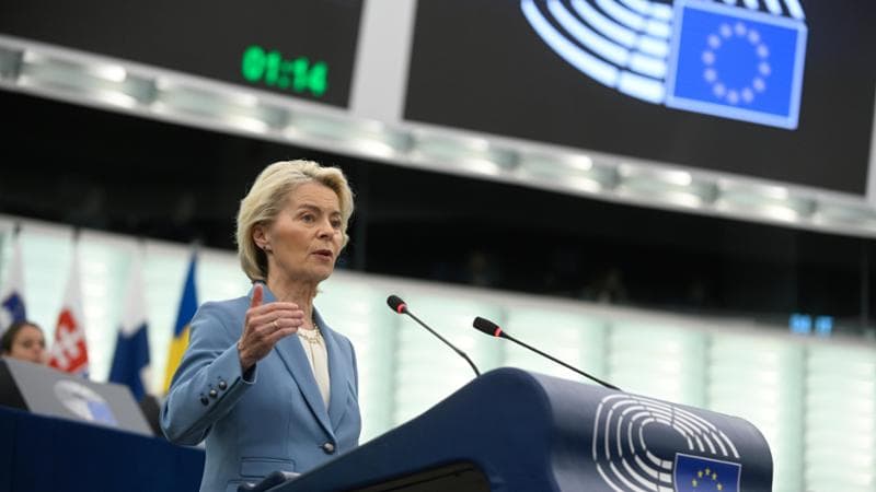 Von der Leyen: “Lanceremo una task force europea per acquistare energia. Sostegni siano mirati”