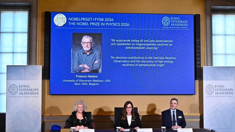 Chi è Francis Halzen, vincitore del Nobel per la Fisica 2026