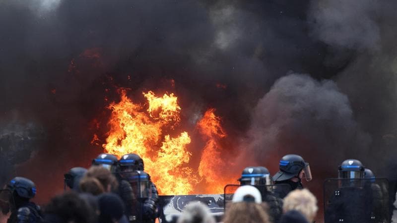 Le proteste in Francia