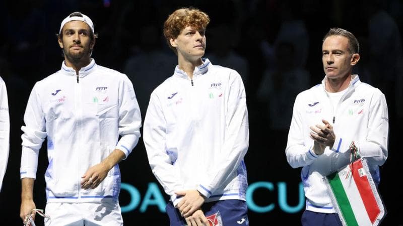 Volandri con Sinner e Berrettini alle Finals di Davis 2024