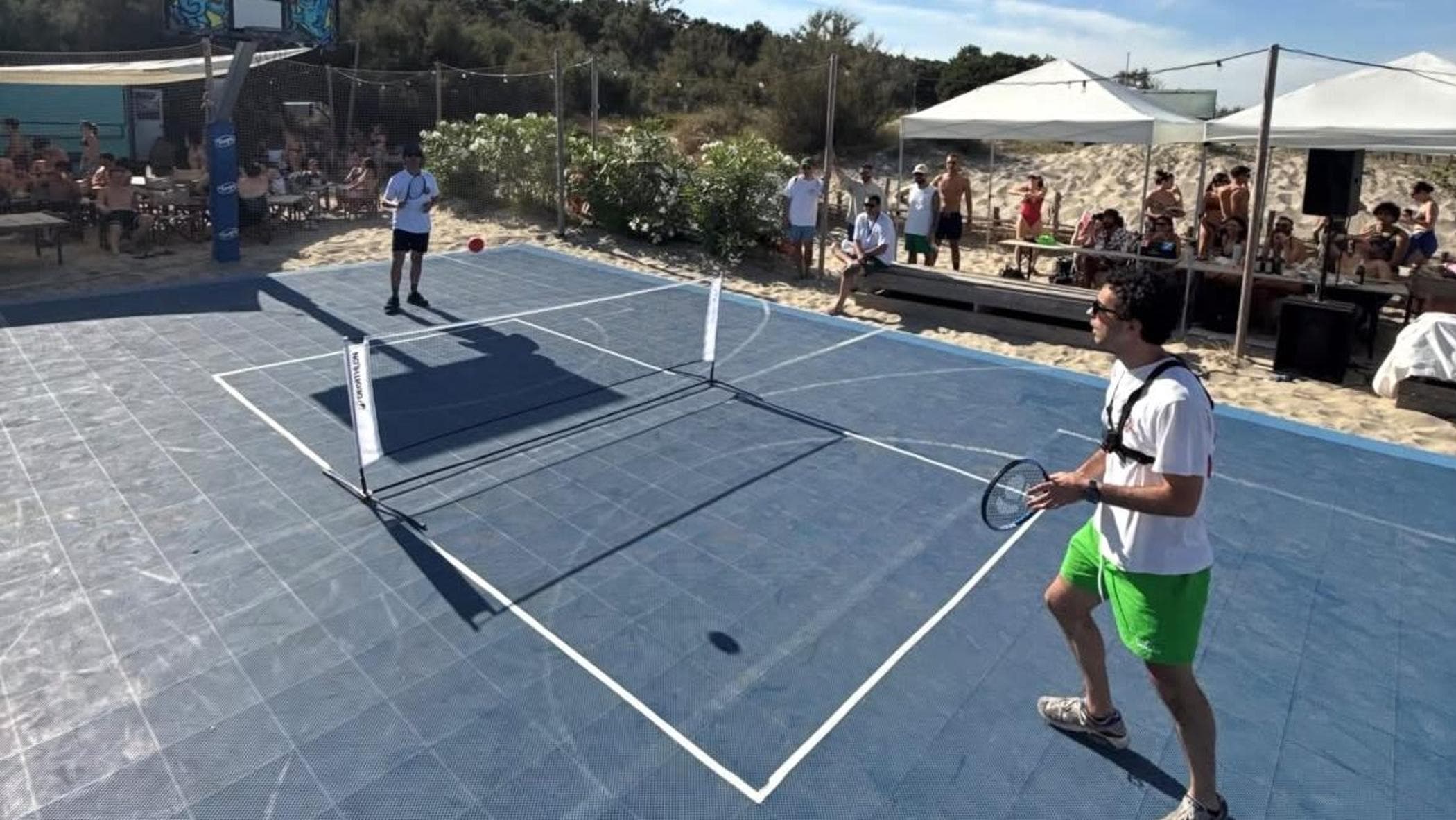 Luca Ravenna: “Il mio tennis da piastrella nato per gioco in salotto richiama campioni e artisti”