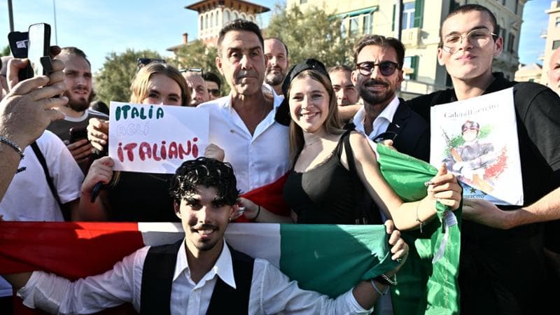 Genova, 4 ottobre: il leader di Futuro Nazionale Roberto Vannacci