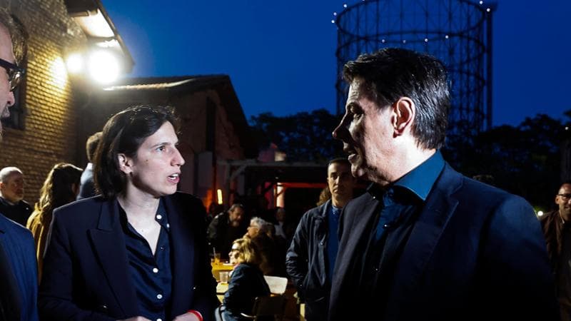 Elly Schlein e Giuseppe Conte