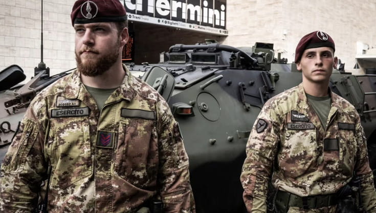Militari dell’operazione Strade Sicure