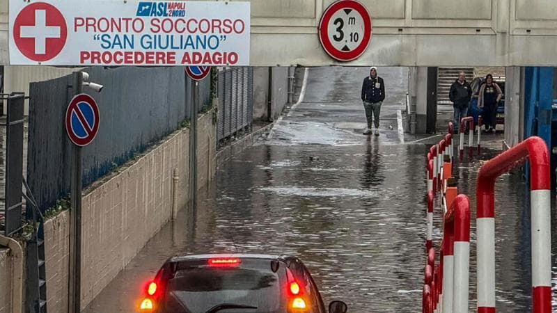 Ancora piogge al Centro-Sud: venerdì allerta arancione su Lazio e Campania, gialla in 14 regione