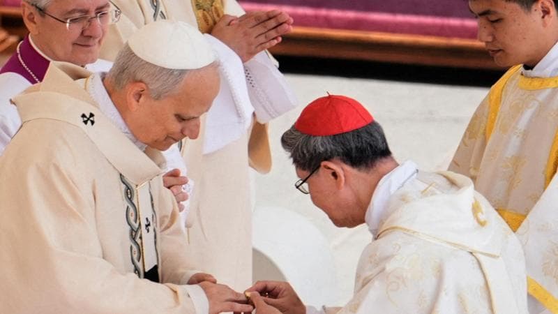 Anteprima: Vaticano, Tagle prende il posto di Giovanni Battista Re come decano del collegio cardinal…