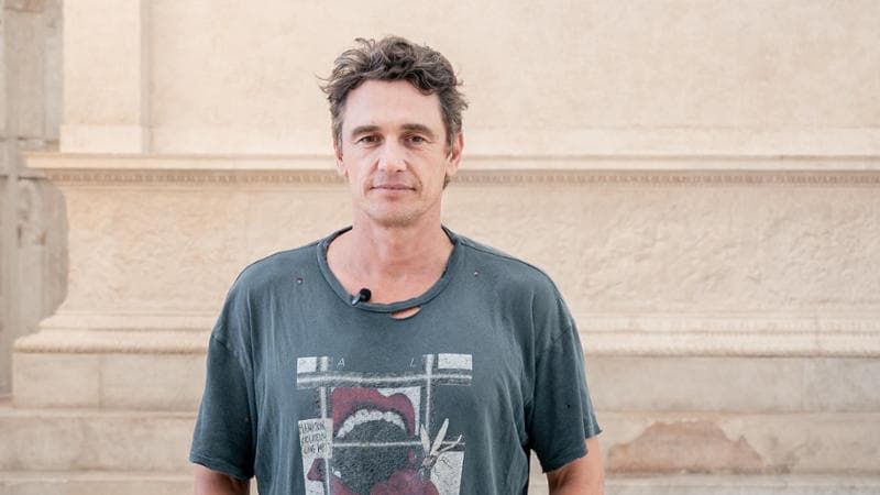 James Franco (foto Luca Carlino)